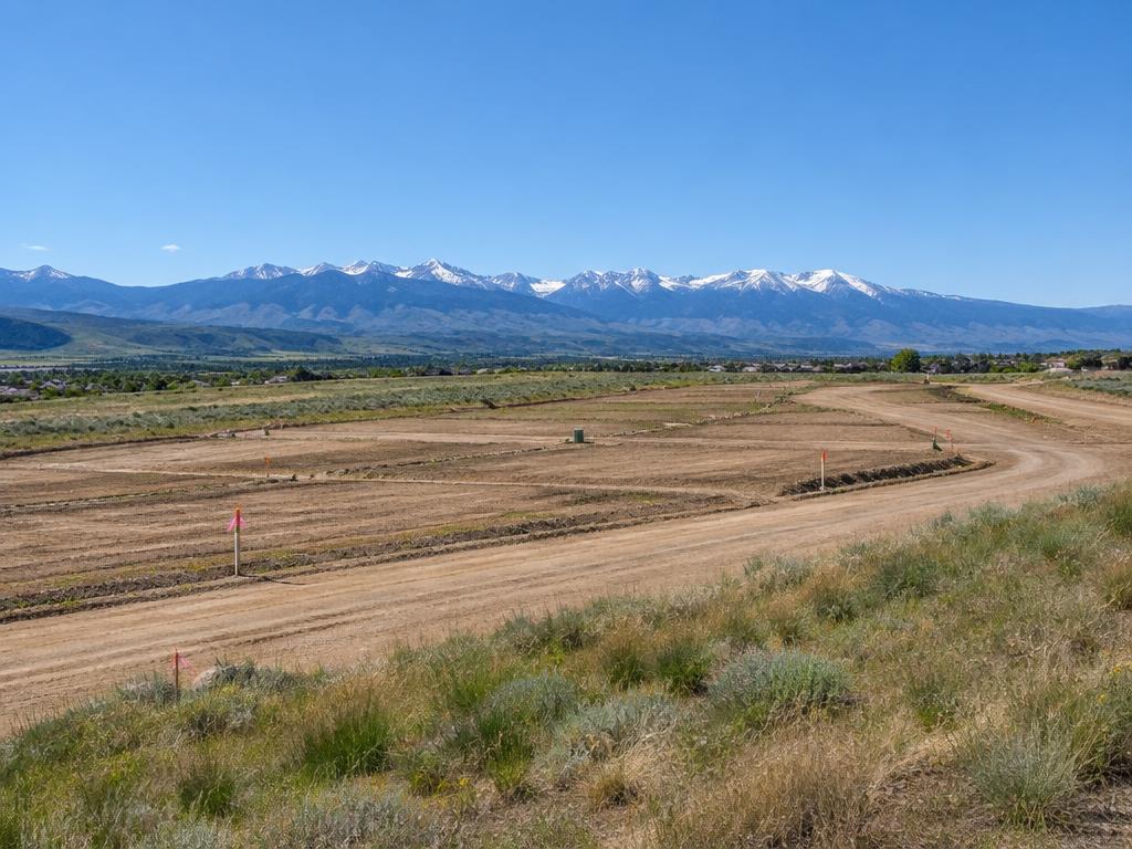 Open land and development site with mountain views