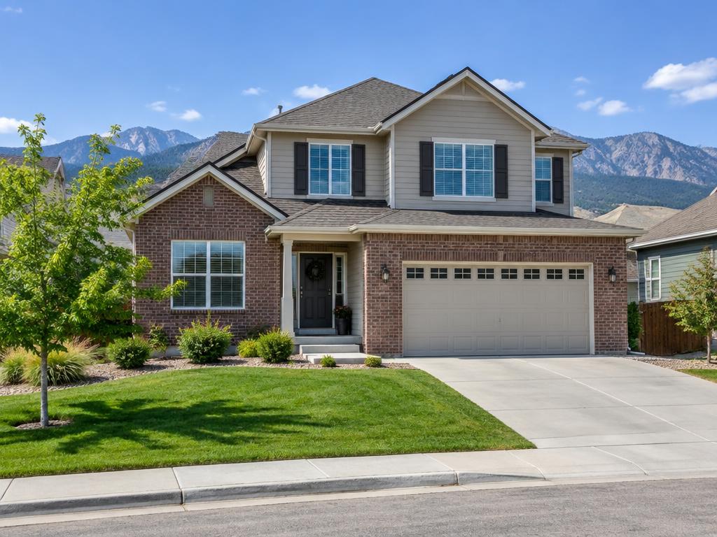 Polished single-family home exterior